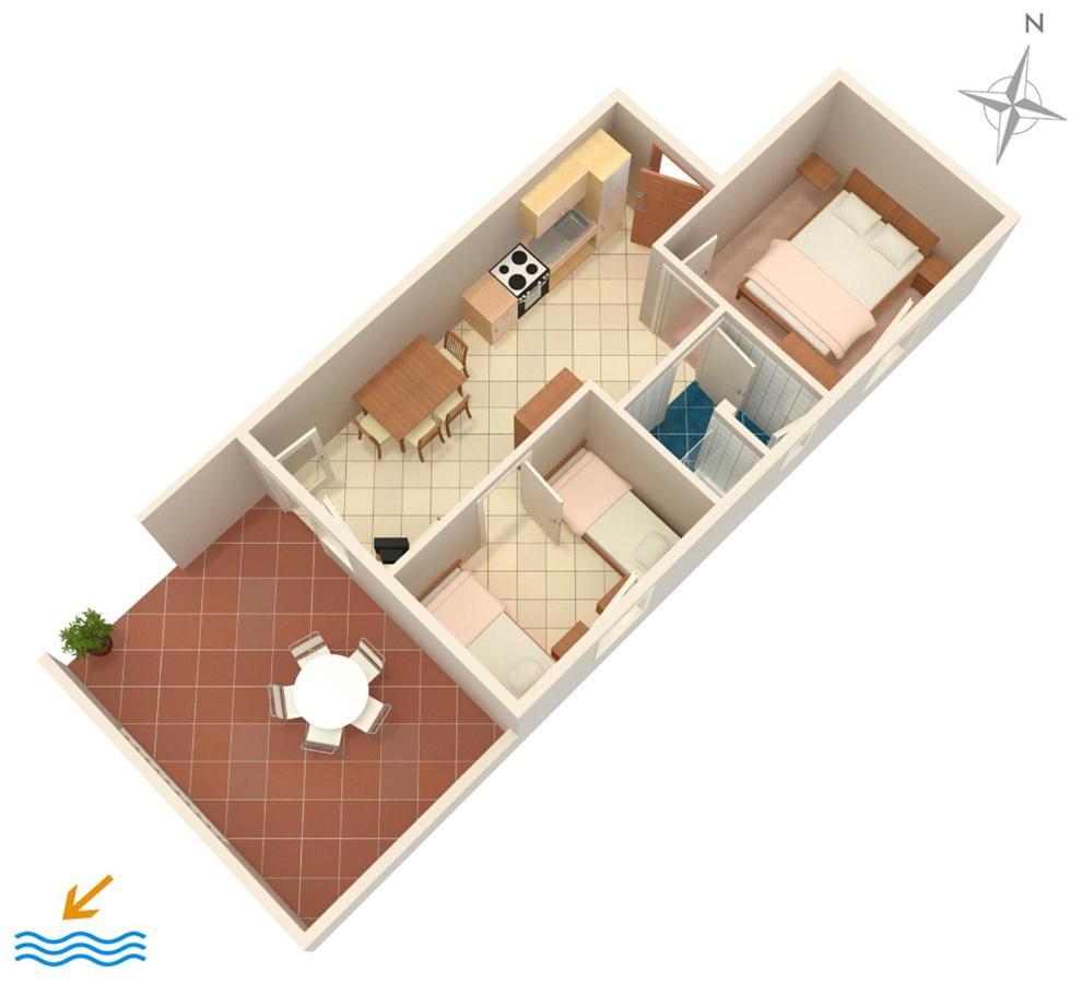 Apartments By The Sea Mandre, Pag - 4098 Exterior foto